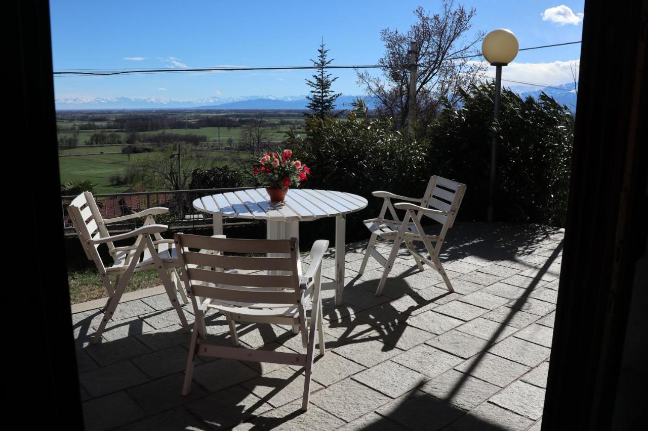 Appartamento In Villa Con Vista Monviso Piossasco Dış mekan fotoğraf