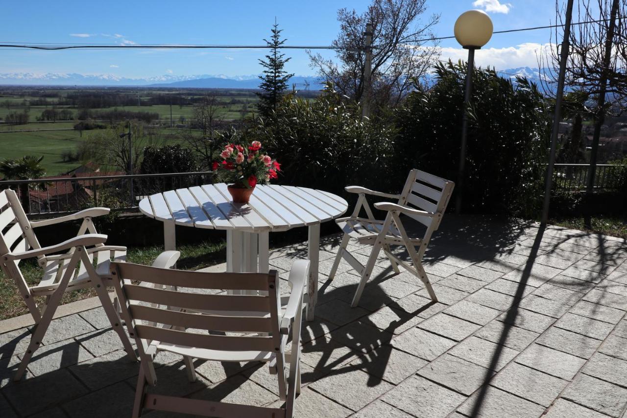 Appartamento In Villa Con Vista Monviso Piossasco Dış mekan fotoğraf