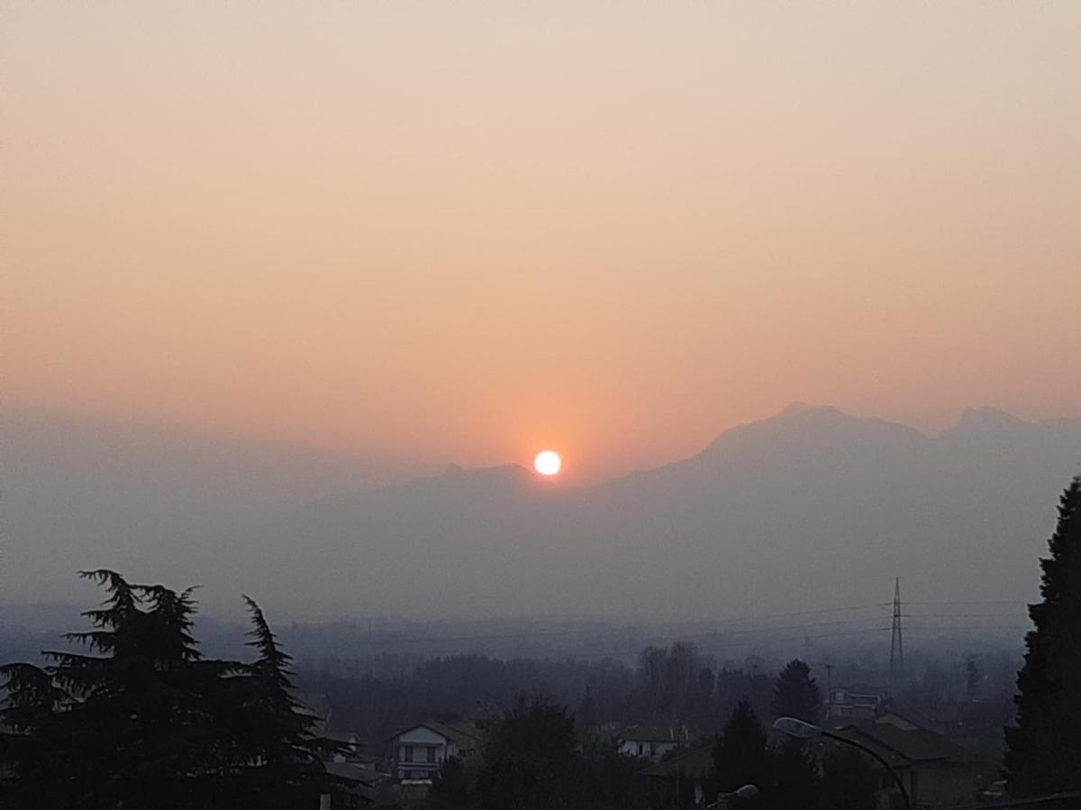 Appartamento In Villa Con Vista Monviso Piossasco Dış mekan fotoğraf